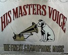 Victor Vtg His Masters Voice Nipper Dog Advertising Mirror Sign England Rare Rca