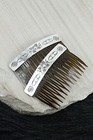 Sterling Silver Hair Combs - Bertha Begay