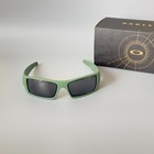 Oakley Gascan Oo9014 Polarized Sunglasses Matte Green Frame Black Lens