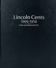 Lincoln Cents  1909-1958 Date   Mintmark Set - Whitman Prestige    Coin Album