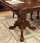 Traditional Cherry Brown Dining Room Furniture 7 Pieces Table Chairs Set Icca