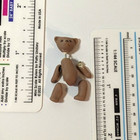 Dollhouse Miniature Teddy Bear Mini Diy Craft 6 Pc Ceramic Body Vintage  Painted