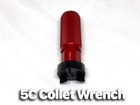 5c Collet Wrench  Aluminum Handle  4140 Head  Strong And Beautiful  Made In Usa