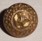 10 Matching Petite Victorian Buttons    Metal   Geometric Design