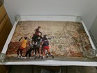 Original Michael Jordan 1989 Nike Poster  graffiti Playground -24x36-rare -mint 