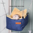 Hamster Hammock  Rat Toys And Accessories For Cage Dwarf Hamsters House Pet Beds