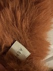 Vintage Women s Brown Faux Fur Round Collar  Casual Occasion Statement Accessory