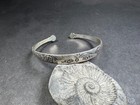 B102 Ethnic Buddha Eye Astamangala Carved Bracelet Bangle Cuff Nepal Jewelry