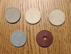 Vintage Sales Tax Tokens Oklahoma And Utah