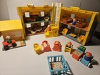 Vtg Fisher Price Little People Play Family Yellow House 952  1969  Fully Loaded 