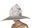 Suzanne Couture Millinery New York White Bridal Hats  21     Hand Made  Usa
