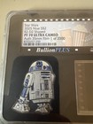 2025 Niue S 2 R2-d2 Shaped Pf70 Ultra Cameo 35mm Film  950 Princess Lea