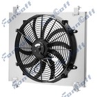 Aluminum Radiator Shroud fan Fit 1932 Ford High Boy Chevy V8 Engine new