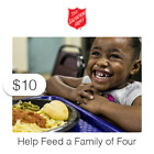  10 Charitable Donation For  Feeding Dinner To A Family Of Four