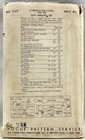 1930s Vogue Sewing Pattern 2377 Infant Wardrobe Size Infant Antique 16829
