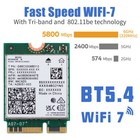 Wifi 7 Intel Be202ngw M 2 Ngff Card Tri-band 5 8gbps Bluetooth 5 4 Wifi Adapter