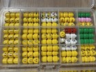 545 Lego Heads Lot Minifigures Collectible City Castle Town Organized  Most New
