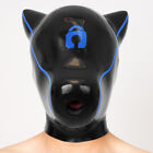 Furrjoi Blue Silicone Bdsm Dog Drone Head Mask With Tube Gay Puppy Love Fetish 