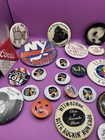 Wholesale Mixed Lot Vintage Collectible Pins Buttons Badges