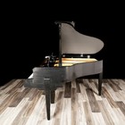 1941 Steinway Model S Art Deco Grand Piano 5 1    Ebony   Rare Vintage   As-is