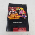 Super Mario Rpg Snes Super Nintendo Manual Instruction Only - Mint