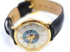 W600-vintage Hard To Find 14k Solid Yellow Gold B poe Elk Watch 