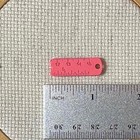 Pink Measuring Tape Enamel Needle Minder  Pink Ruler Needle Nanny