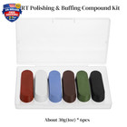 Metal Polishing Buffing Compound Sets 6oz  1oz  6pcs  Polish Rouge Bar Fo