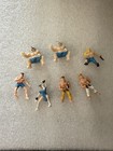 7 Vintage Street Fighter 90s Vend Gumball Machine Rubber Mini Figures   Bonus 