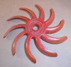 Cast Iron Unique Yard Decor Steam Punk Ag Wheel