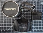 Fujica St605n Vintage 35mm Slr Camera Lot Chinon 28mm Tamron 85-210 M42 Lenses