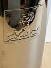 Vintage Chase Usa Art Deco Chrome Champagne Ice Bucket Ring Handles Figural