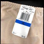 Nwt Vintage Vanity Fair Panties Nylon Satin Sz Xl Inside Tag Rose Beige
