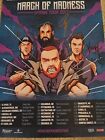Memphis May Fire Autograph Signed 11x17 Spring Tour 2017 Poster Pierce The Veil 