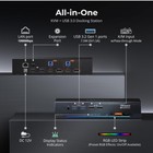 Tesmart 4k 144hz Displayport   Hdmi Kvm Switch Dual Monitor Usb 3 0  Hdmi 2 1 