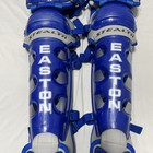 Easton Stealth Baseball Catcher Leg Guards Adult 15   Over Royal Blue   Gray