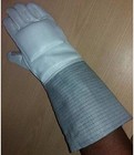 Fie 800n Competition Electric Sabre Fencing Glove W conductive Hook Loop Cuff