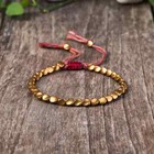 2pcs Tibetan Copper Bead Bracelet Set Lucky Wealth Protection Energy Unisex Gift