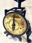 Late 19th Century Turnbull   s Family  Scale With Brass Pan  16 Lbs By Ounce 
