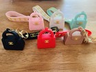 Key Chain Bag Charm Mini Bag In Many Colors New