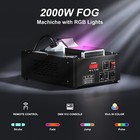 Rgb Led Smoke Fog Machine Vertical Up-spray Dmx Party Stage Effect Fogger 2000w