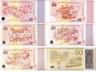 Singapore Set 6 Unc 10   50 Dollars 2015 Commemorative P 56 57 58 56 60 P 61