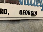 Metal Georgia License Plate Sky Valley Dillard Georgia Ski Resort