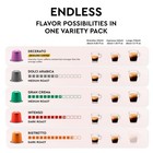 Variety Pack - 100 Premium Espresso Pods Compatible With Nespresso Original M   