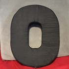 Black Ergonomic Coccyx Cushion Foam With Removable Polyester Cover