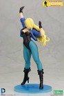 Black Canary Classic Blue Costume 2016 Sdcc - Kotobukiya Dc 1 7 Scale-new Sealed
