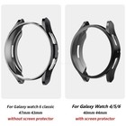 For Samsung Galaxy Watch 4 5 6 7 Fe 40m 44 45 47 Sport Silicone Watch Band Strap