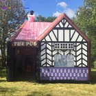 Inflatable Pub Tent Inflatable Bar Tent Night Club With Casks For Party Events