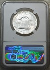 1948 D Franklin Half Dollar Ngc Ms64fbl Full Bell Lines Frosty Just Graded V220g