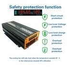 2000w Pure Sine Wave Power Inverter Peak-4000 Watt dc 12v To 110v with